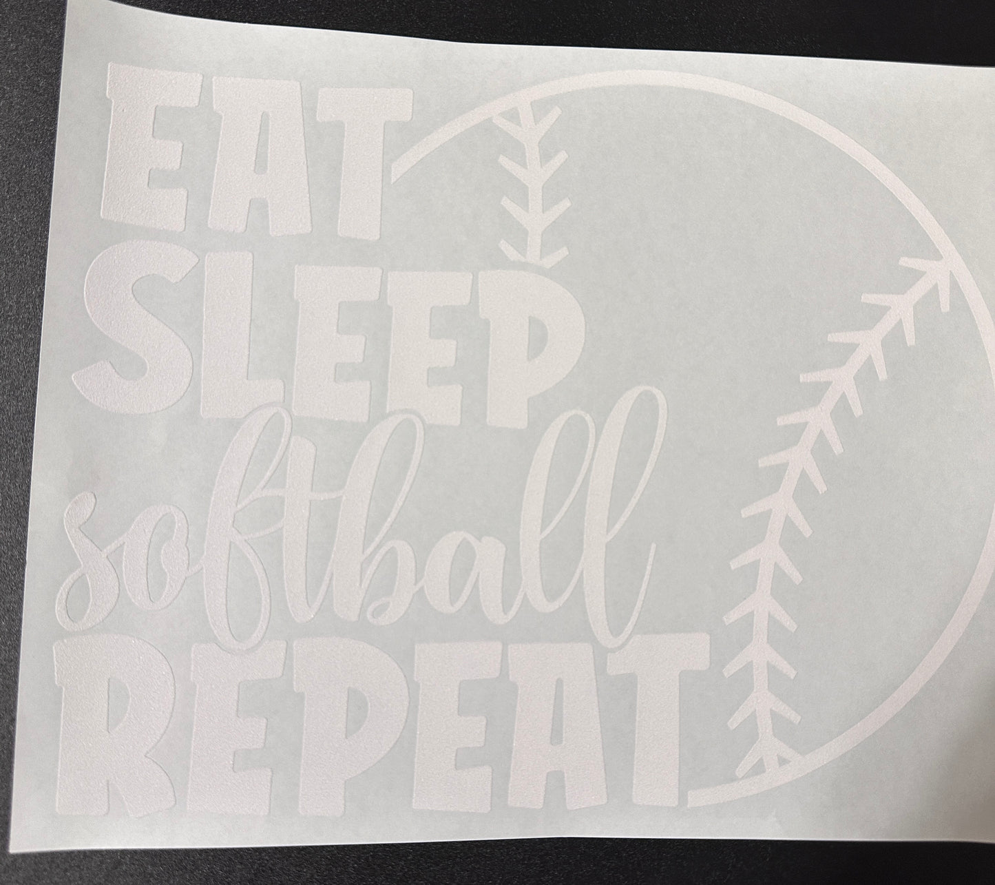 Eat Sleep Softball