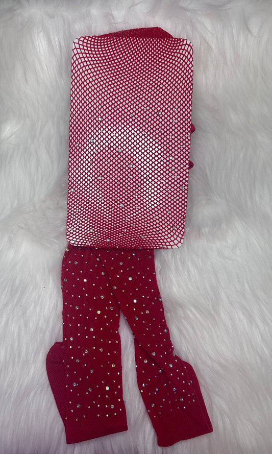 Red Bling Tights