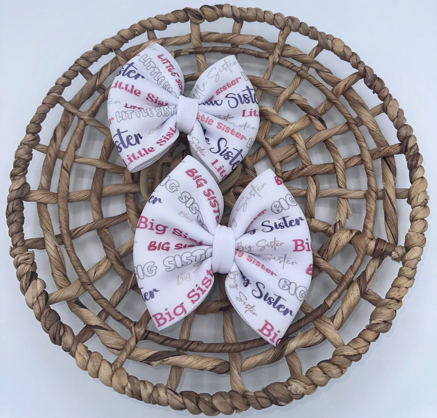 Sublimation Big Sister/Little Sister Bow