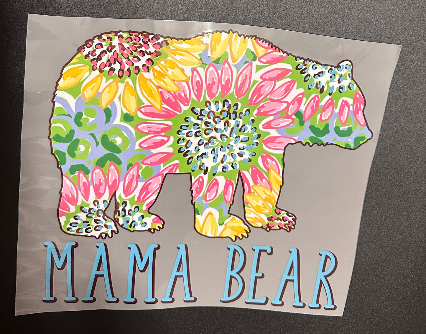 Floral Mama Bear
