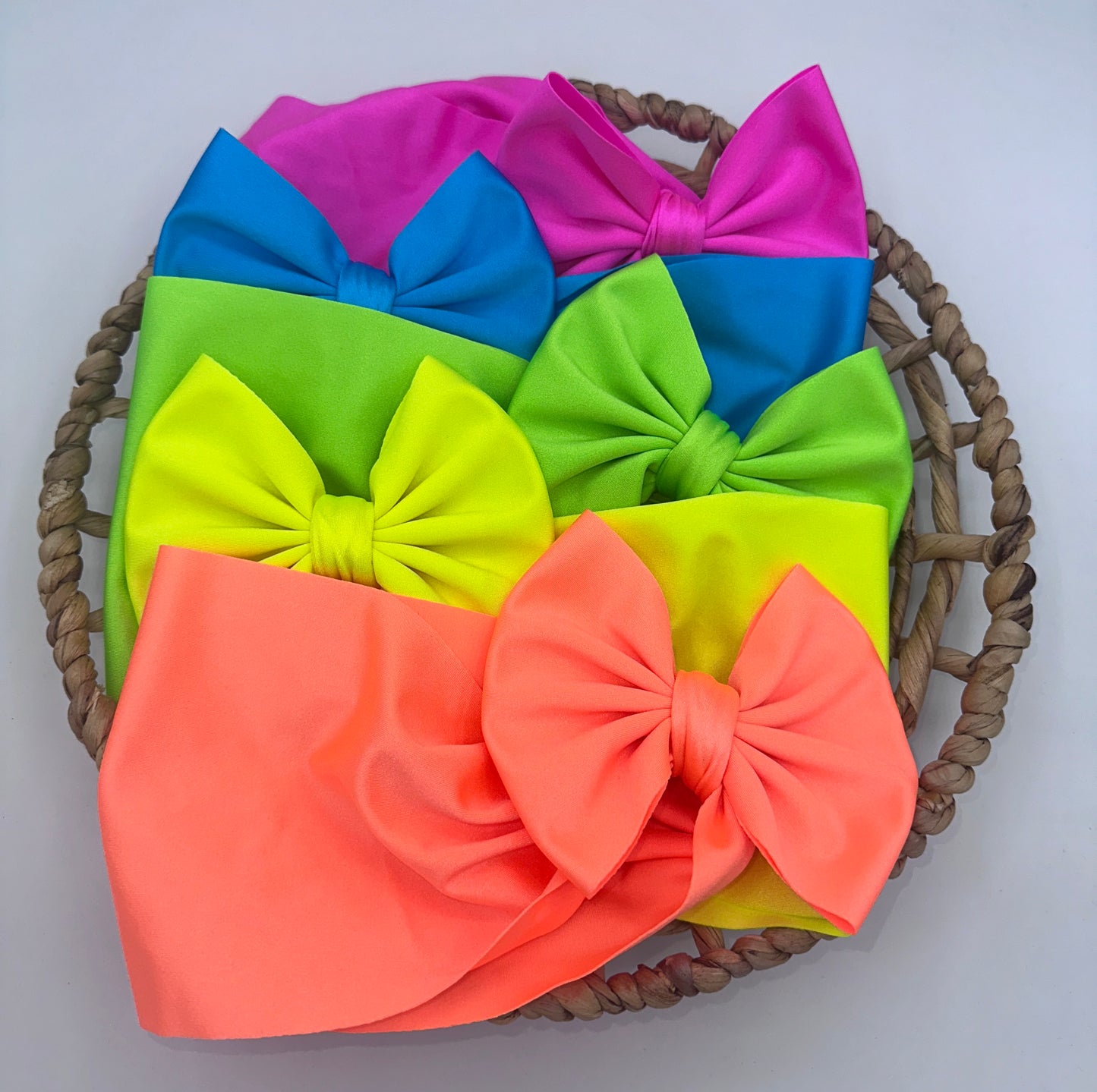 Neon Swim Bows