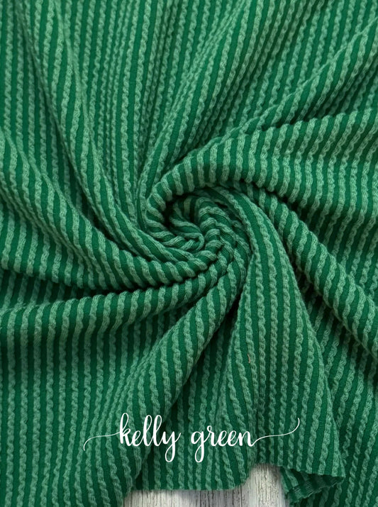 Kelly Green Urban Rib Knit