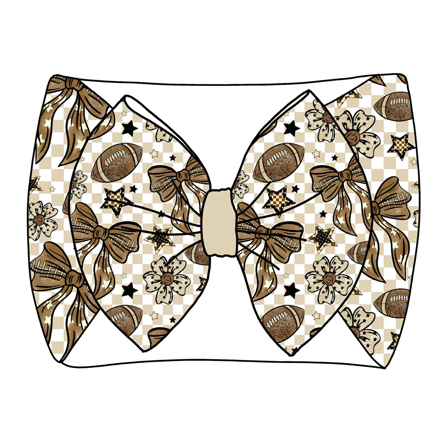Football Bows