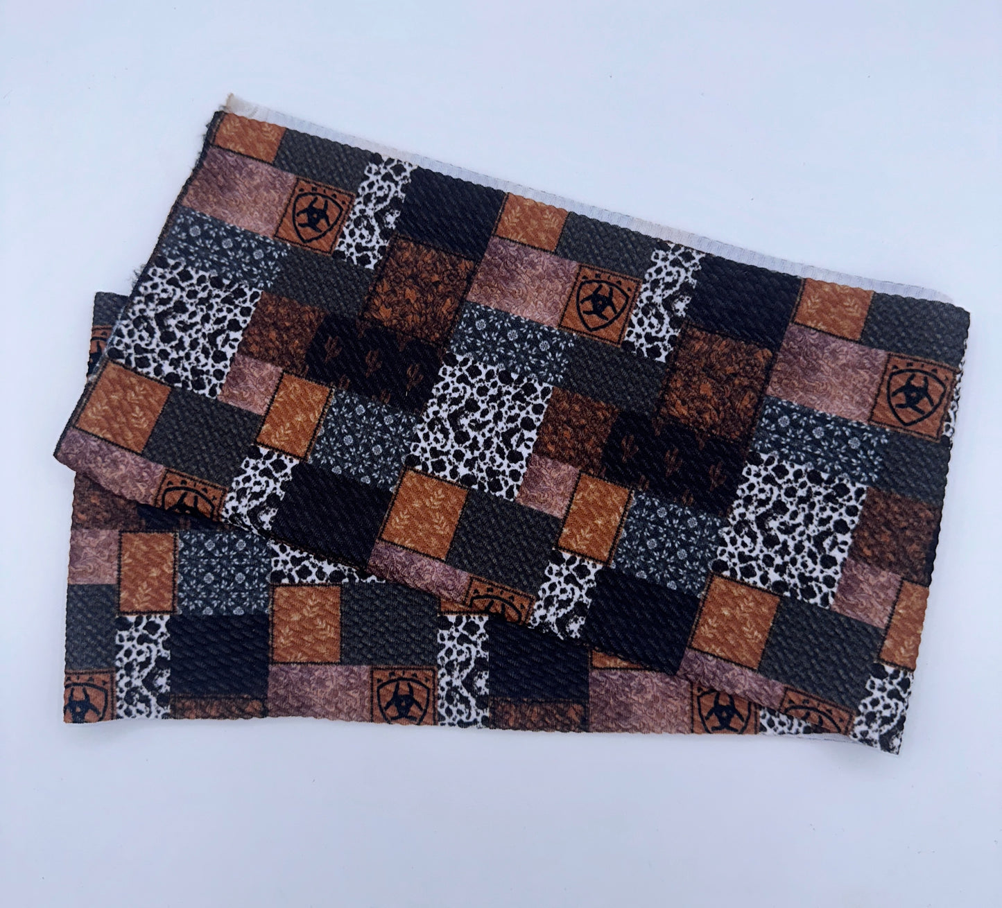 Ariat Cow Print Head Wrap