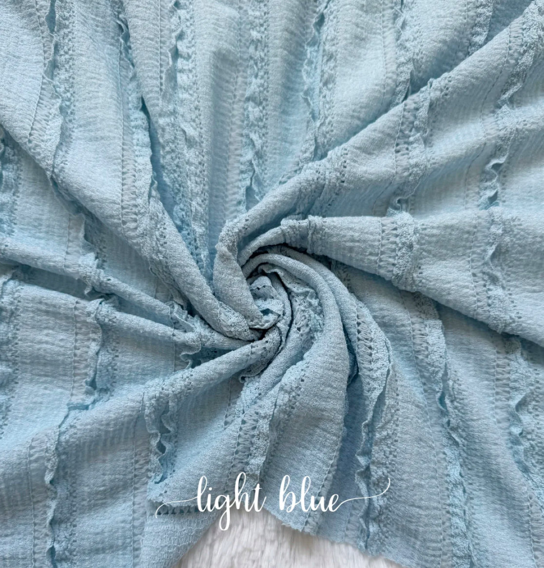 Baby Blue Ruffle