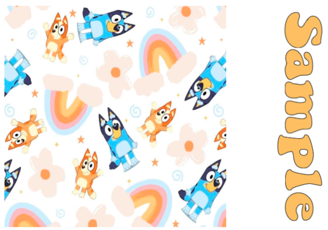 Rainbow Bluey