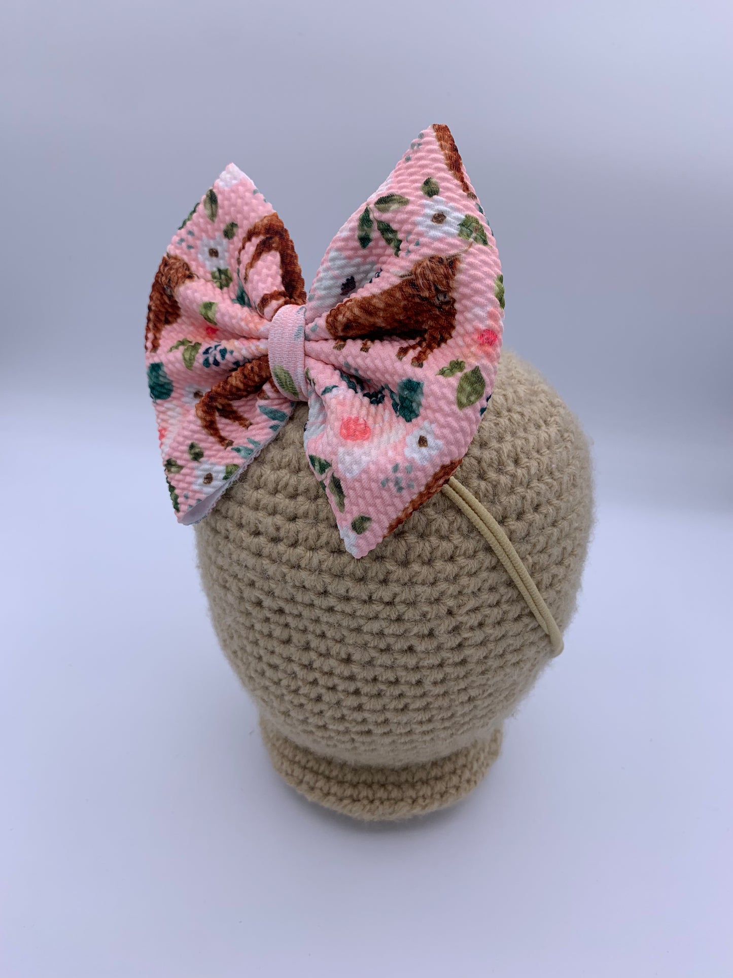 Pink Floral Highland