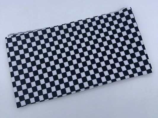 Black And White Checkers