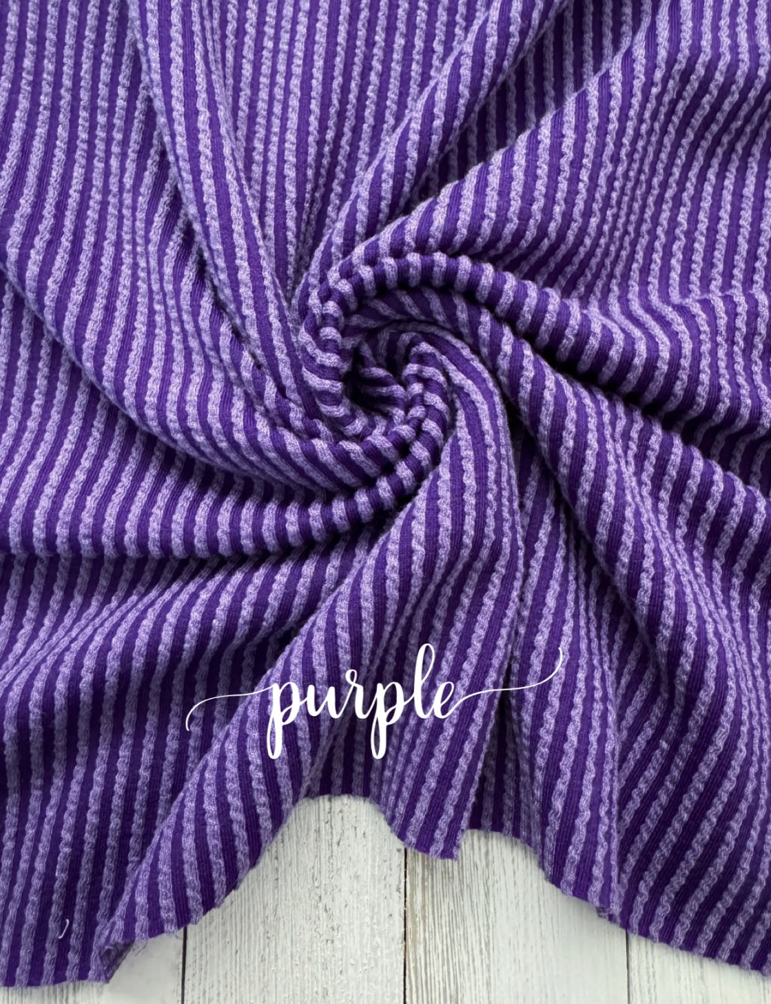 Purple Urban Rib Knit