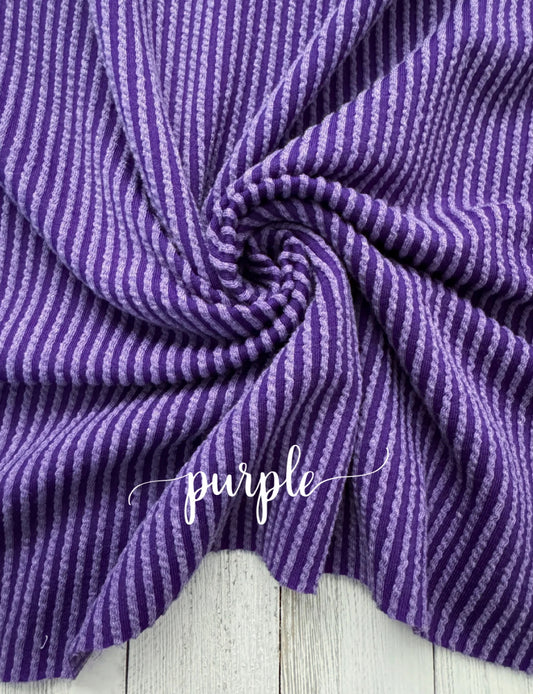 Purple Urban Rib Knit