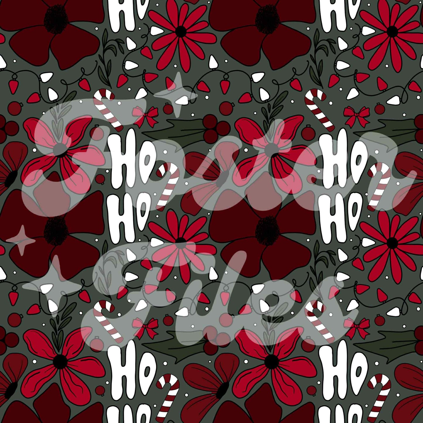 Pine Floral Christmas