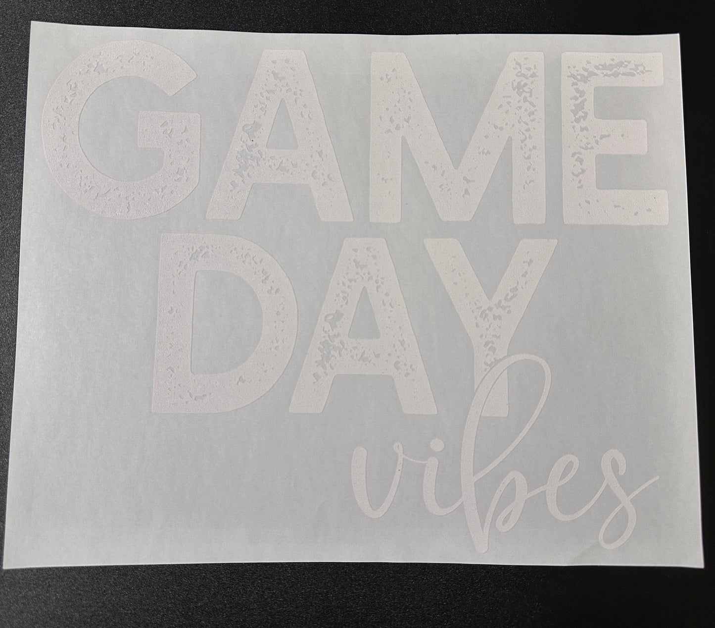 Game Day Vibes