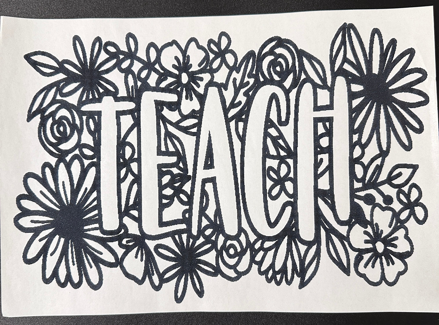 Floral Teach