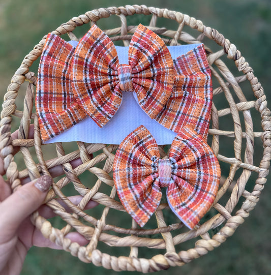 Pumpkin Patch Plaid