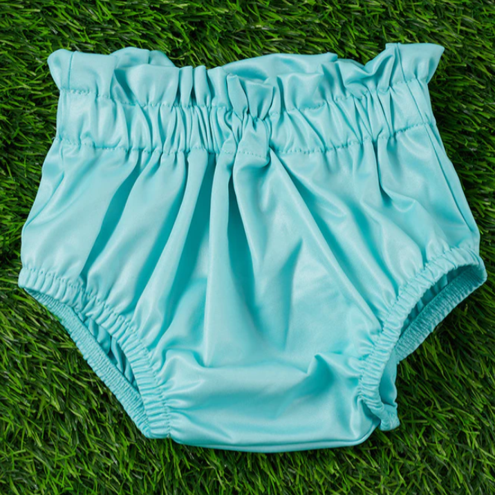 Green Ruffle Bloomer Aqua Ruffle Bloomers – Sew Mini Cuddles