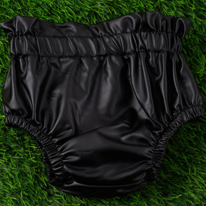 Black Ruffle Bloomers