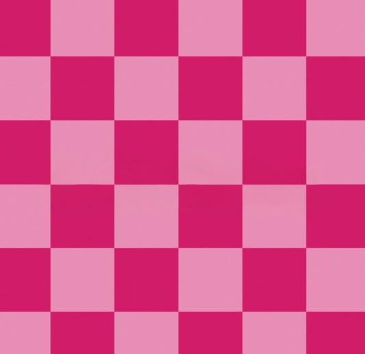 Double Pink Checker Thin Scuba