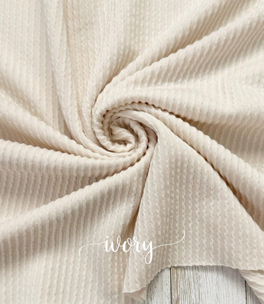 Ivory Urban Rib Knit