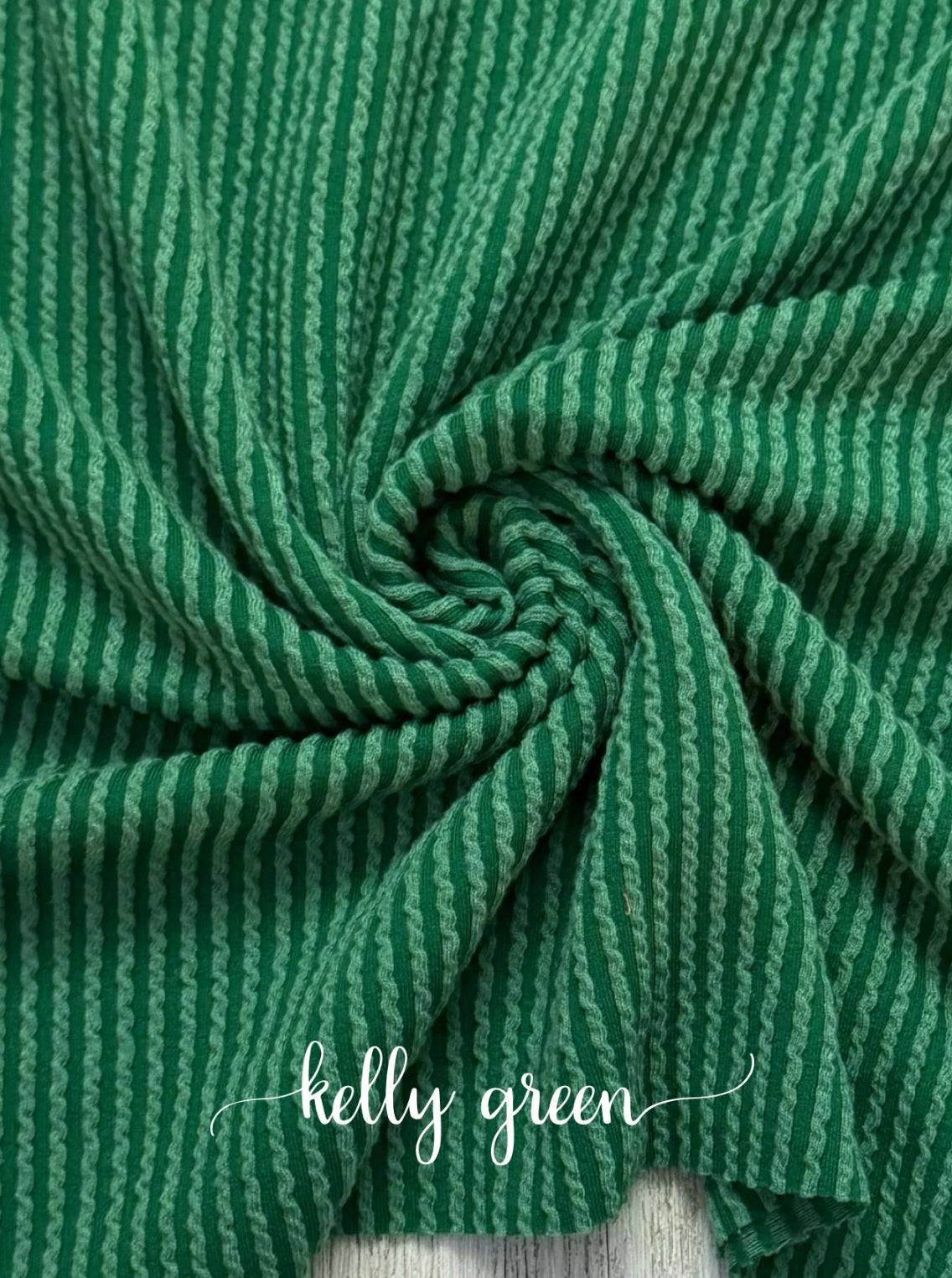 Kelly Green Urban Rib Knit