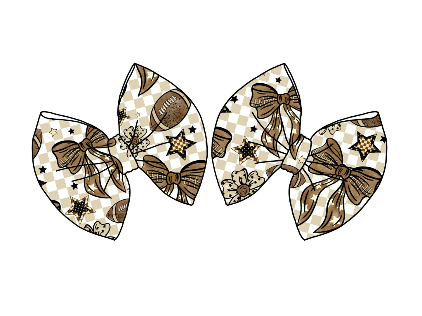 Football Bows