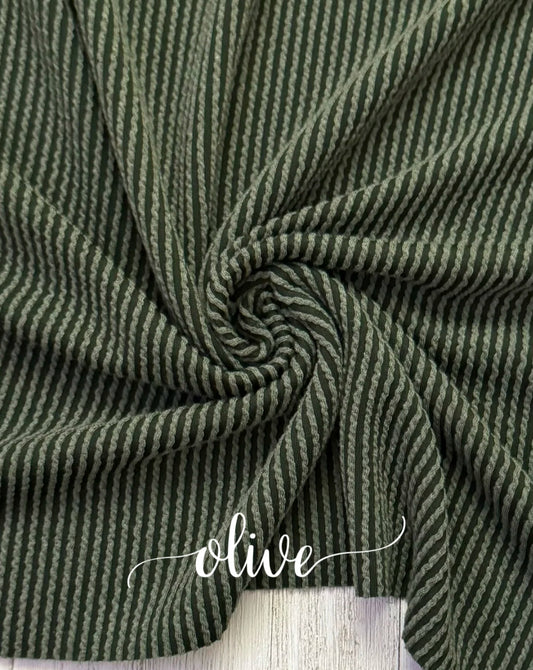 Olive Urban Rib Knit