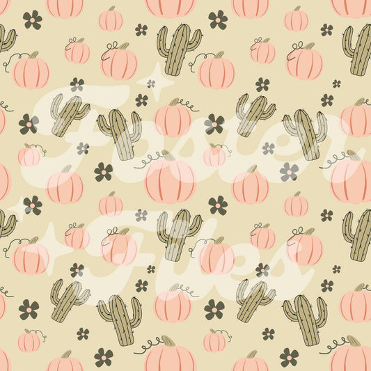 Green Cactus Pumpkin