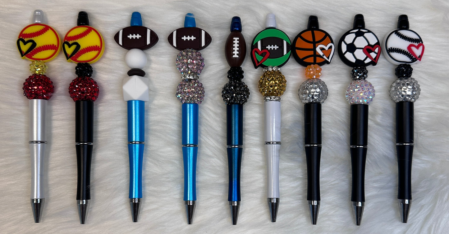 Sports Beaded Pen