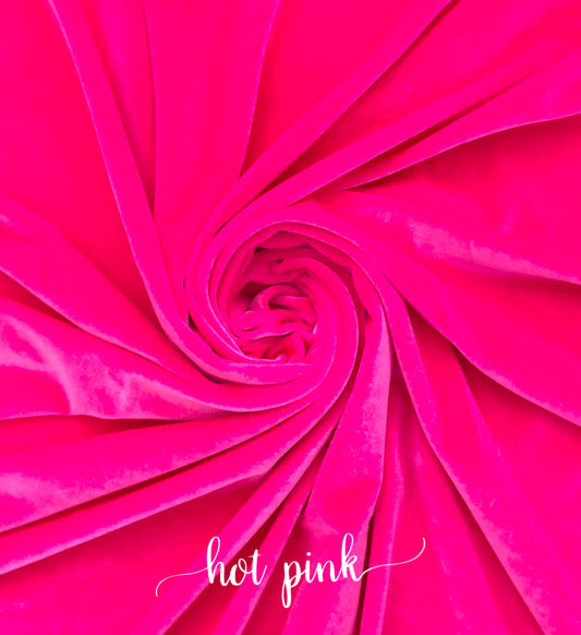 Hot Pink Velvet