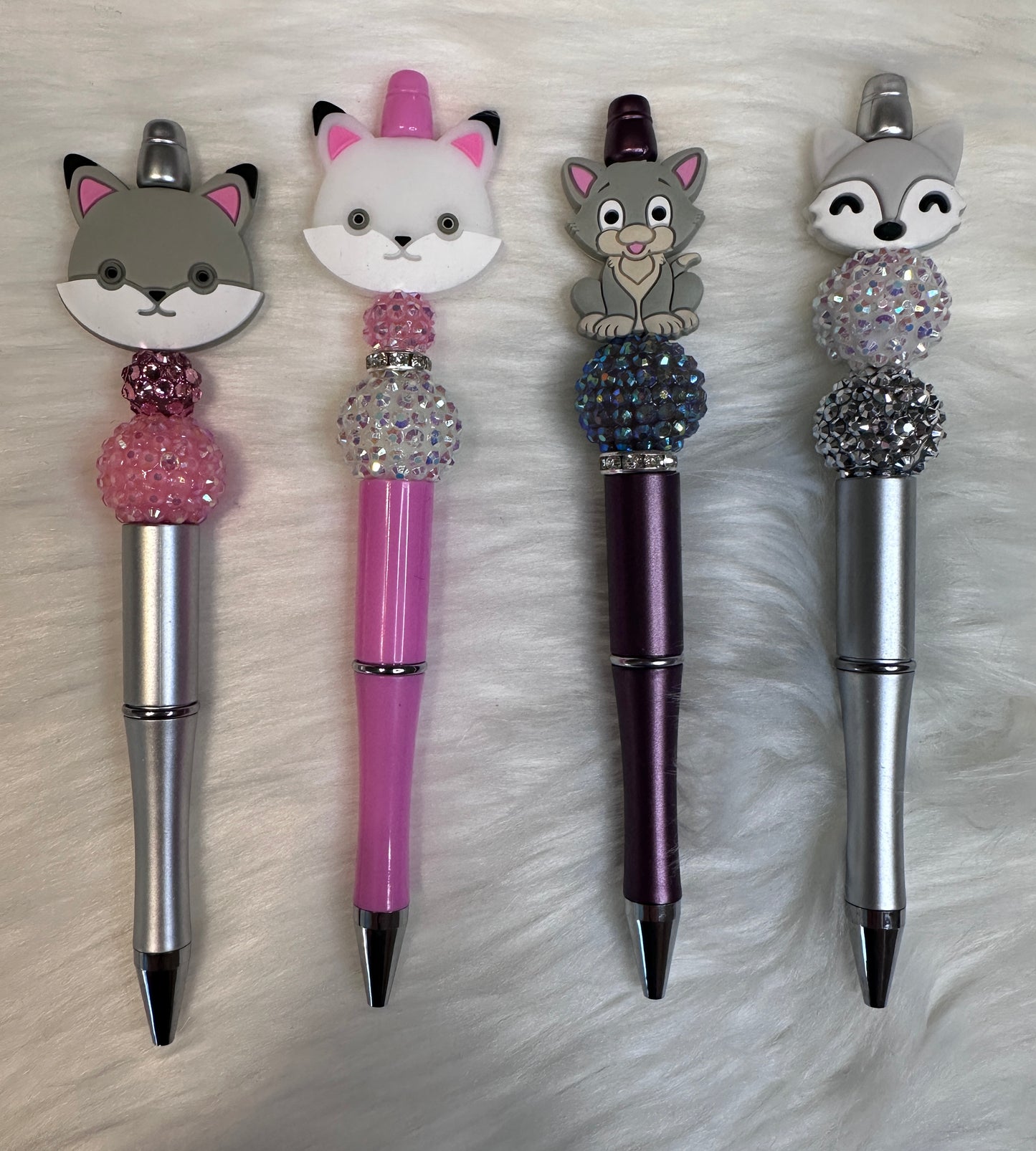 Cat Beaded Pen