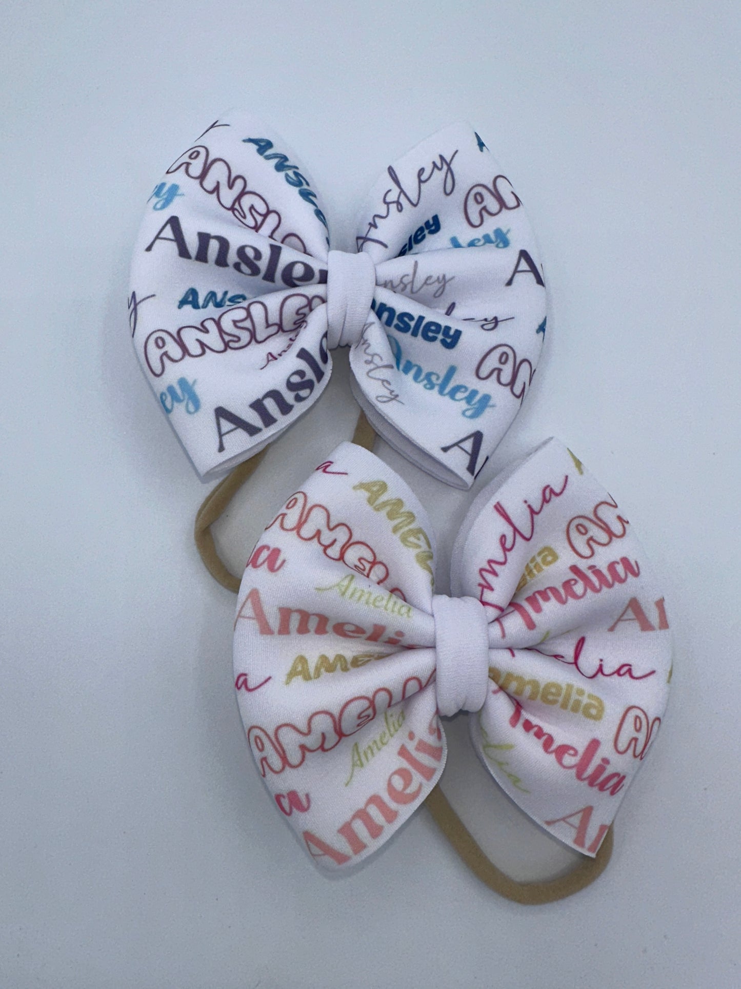 Sublimation Name Bow