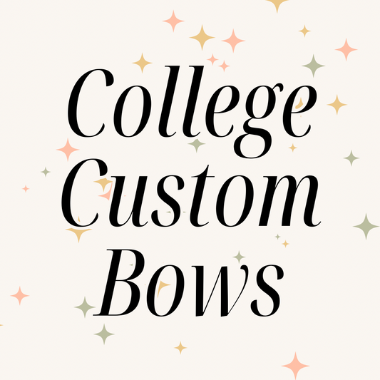 College Custom Bow