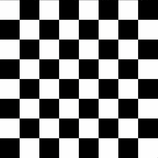 Black & White Checker Thin Scuba