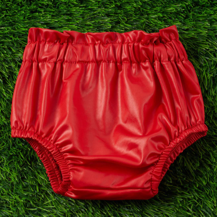 Red Ruffle Bloomers