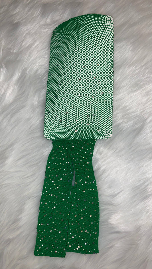 Green Bling Tights