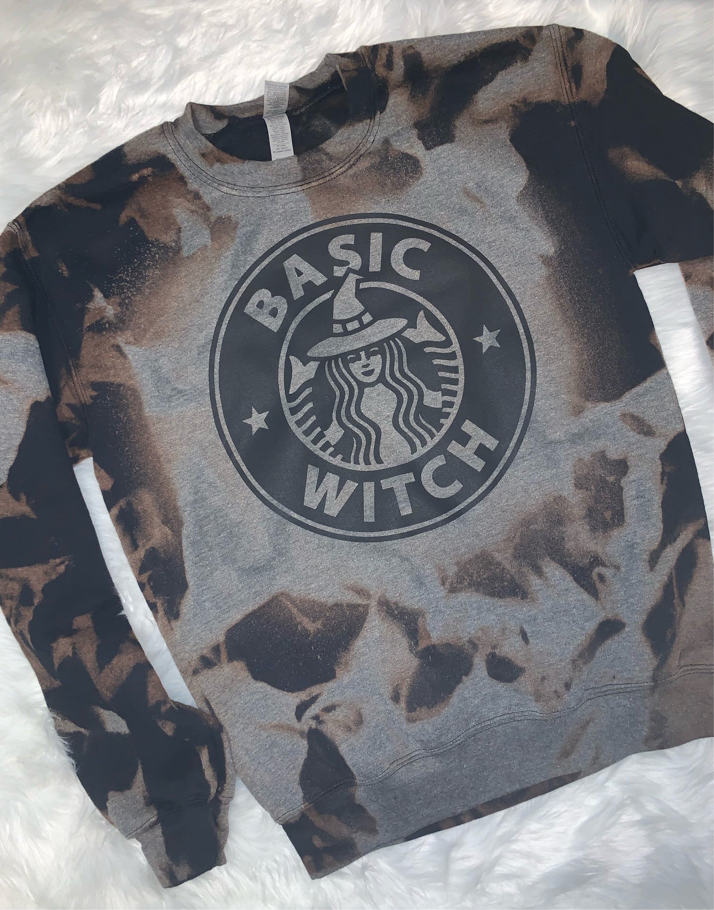 Basic Witch Crew Neck Adult Sweatshirt